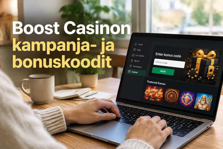 Boost Casinon kampanja- ja bonuskoodit
