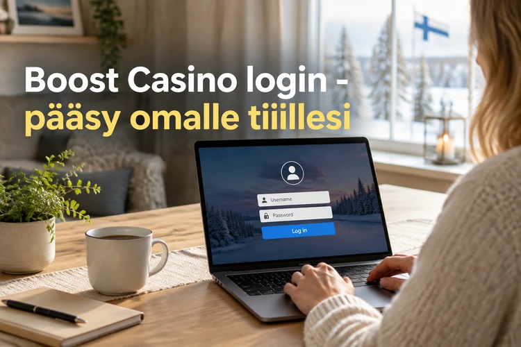 Boost Casino login - pääsy omalle tilillesi